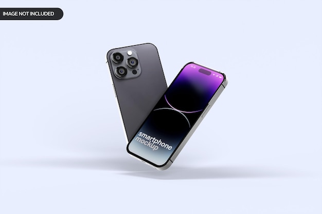 maquete de smartphone para mostrar seu design de interface do usuário