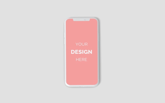 Maquete de smartphone PSD Premium