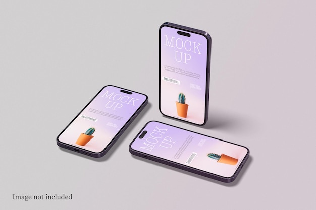 Maquete de smartphone