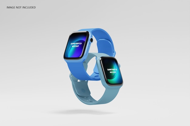 Maquete de smartwatch realista