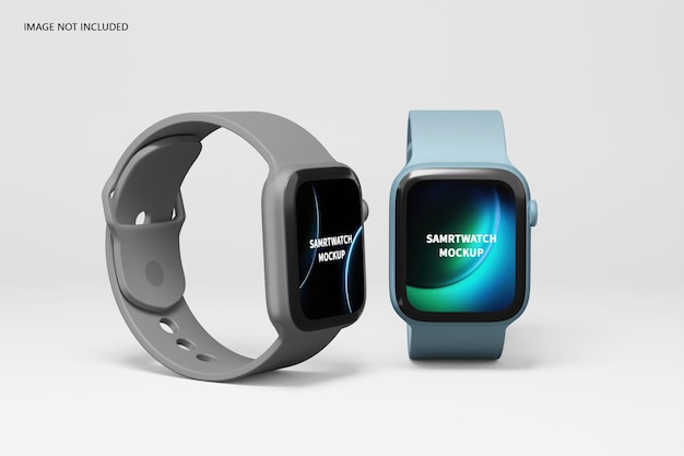 Maquete de smartwatch realista