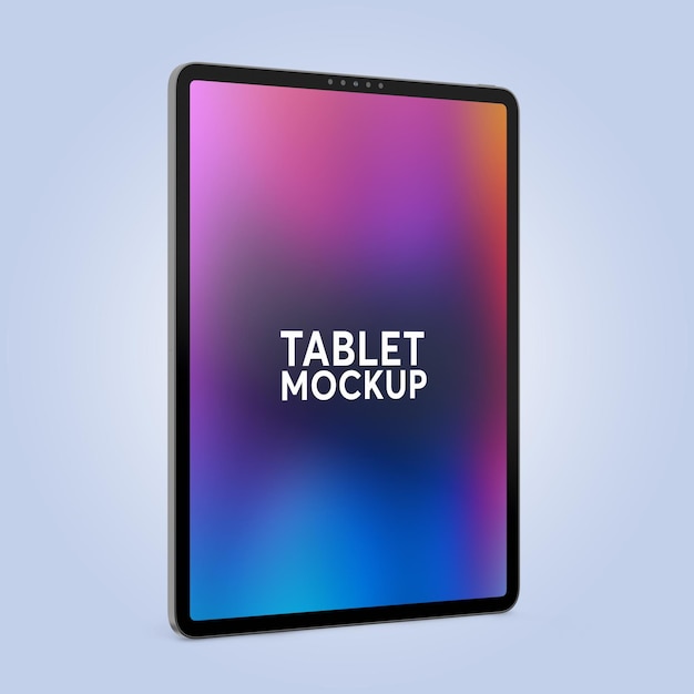 Maquete de tablet