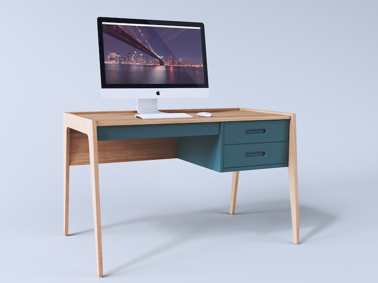 PSD maquete de tela de computador