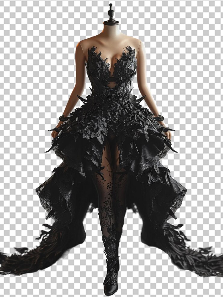 PSD maquete de vestido feminino psd