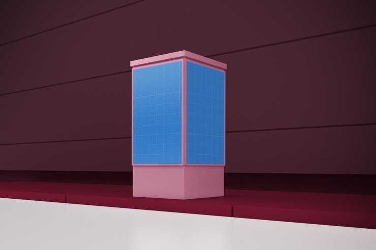 PSD maquete do city light design