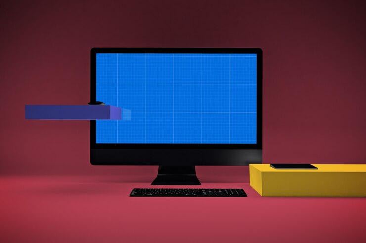 PSD maquete do computador v.1