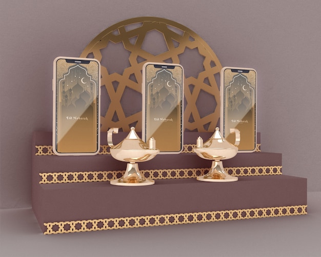 PSD maquete do conceito de ramadan kareem