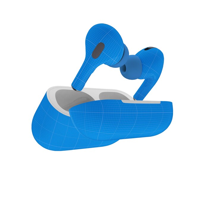 PSD maquete do fone de ouvido