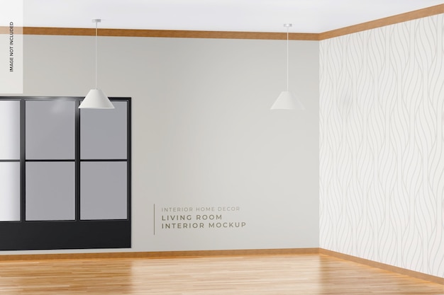Maquete do Interior da Sala de Estar, Vista Direita