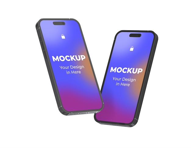 maquete do iphone 15