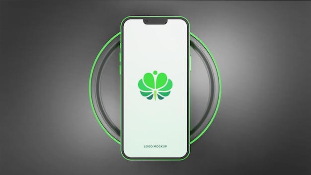 maquete do logotipo do dispositivo
