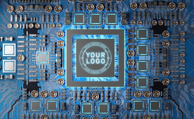 Maquete do logotipo gpu
