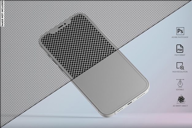 Maquete do smartphone 12 Pro Max vol 3