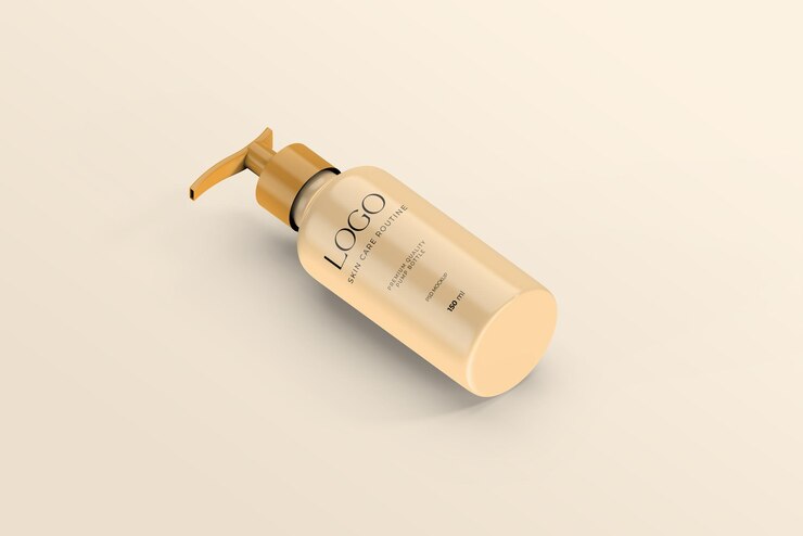 Maquete PSD de produto cosmético
