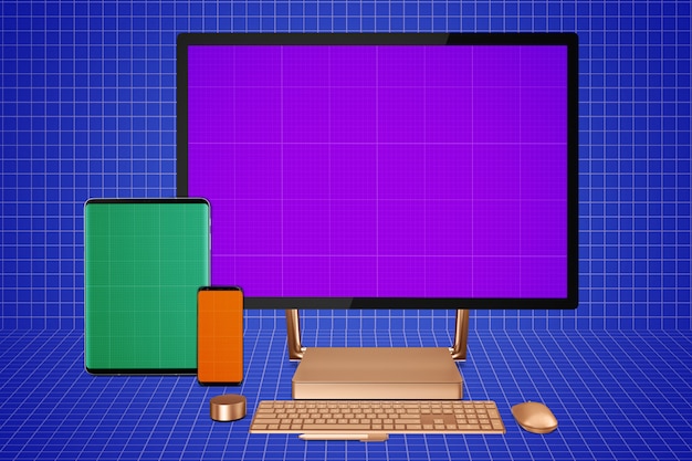 PSD maquete responsiva