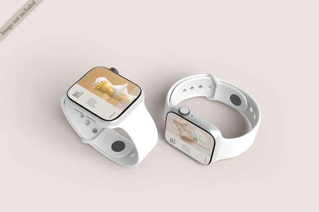 PSD maquete simples de smartwatch