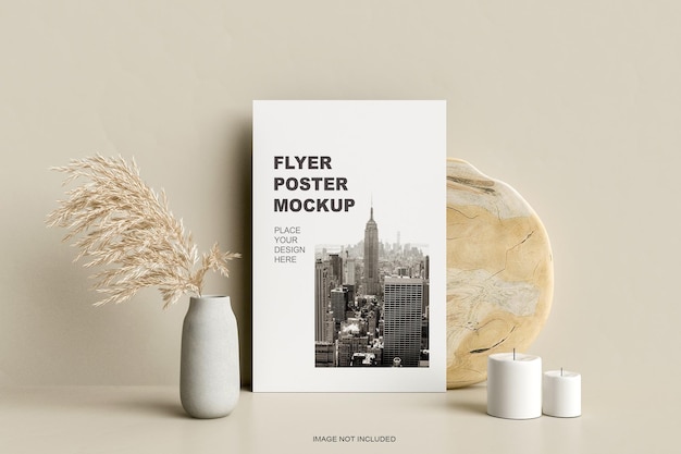 Maquette D'affiche De Flyer Minimale