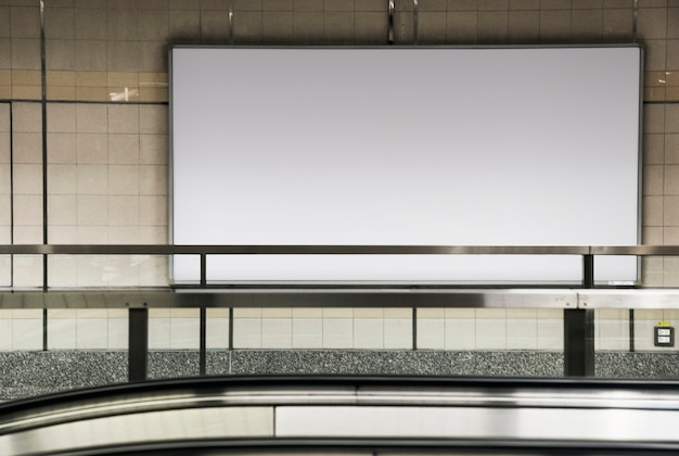 Maquette billboard Blank