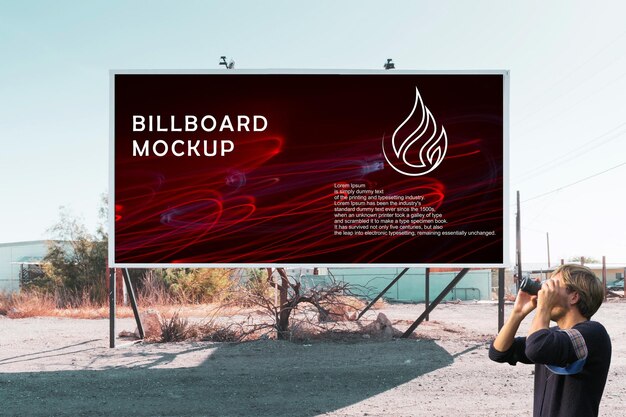 Maquette Billboard