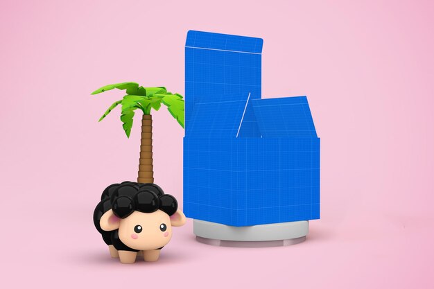 Maquette de boîte Adha