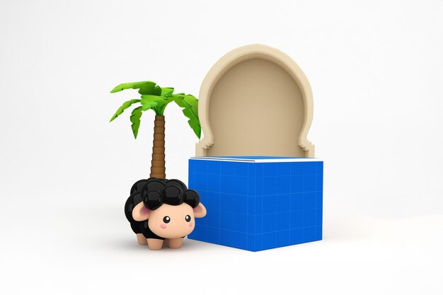 Maquette de boîte Adha