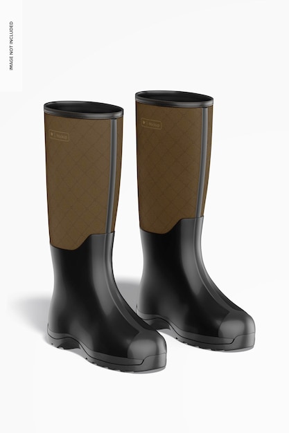 Maquette de bottes en caoutchouc