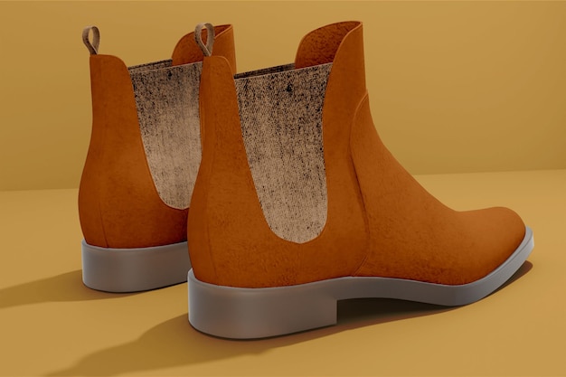 La maquette des bottes de Chelsea