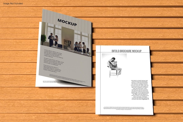 Maquette De Brochure Bifold