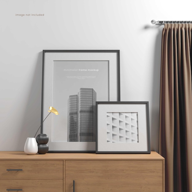 Maquette de cadre d'affiche minimaliste