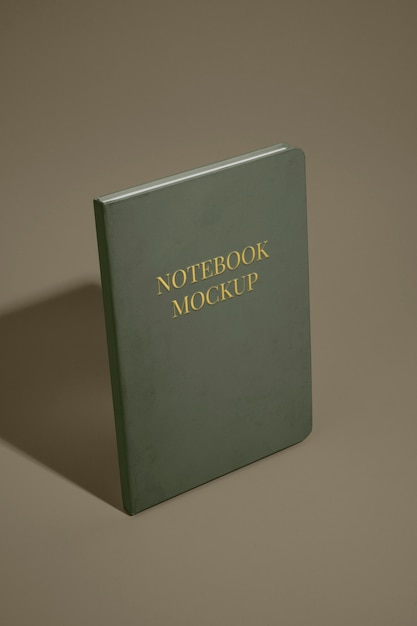 Maquette de cahier de calendrier et de planificateur