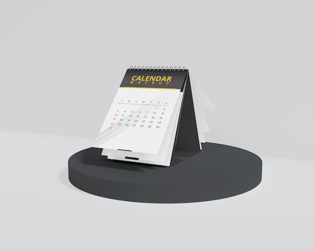 Maquette De Calendrier Simple