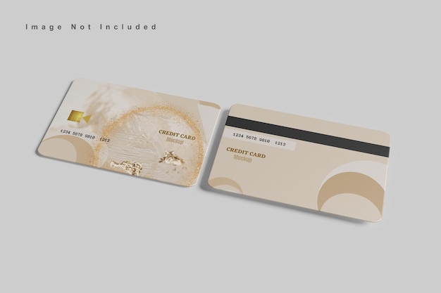 Maquette de carte de crédit