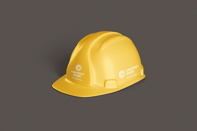 Maquette De Casque De Chantier