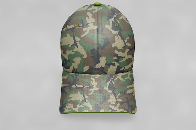 Maquette de casquette militaire