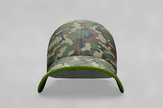 Maquette de casquette militaire