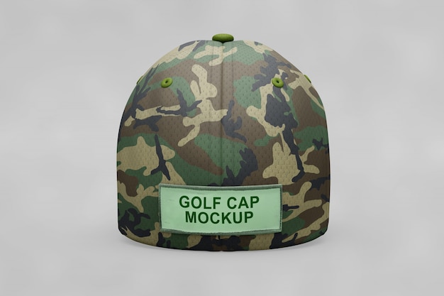 Maquette de casquette militaire