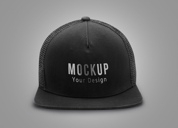 Maquette Casquette Noire