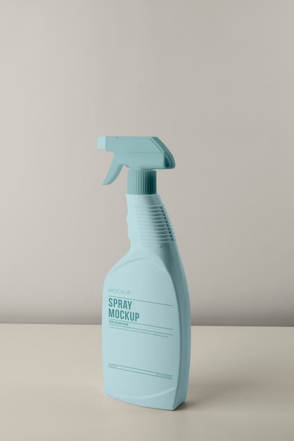 Maquette de conception de spray cosmétique