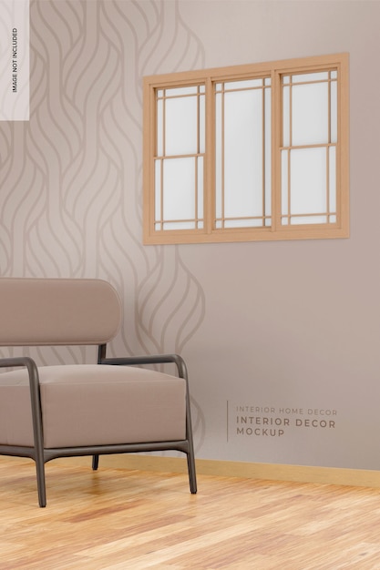 Maquette de décor intérieur