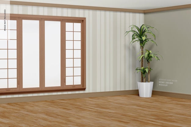 Maquette de décor à la maison, perspective