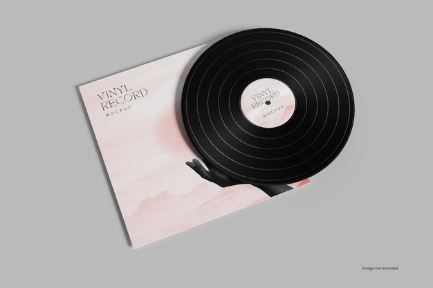 Maquette de disque vinyle