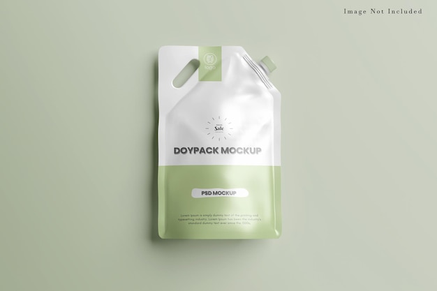 PSD maquette doypack