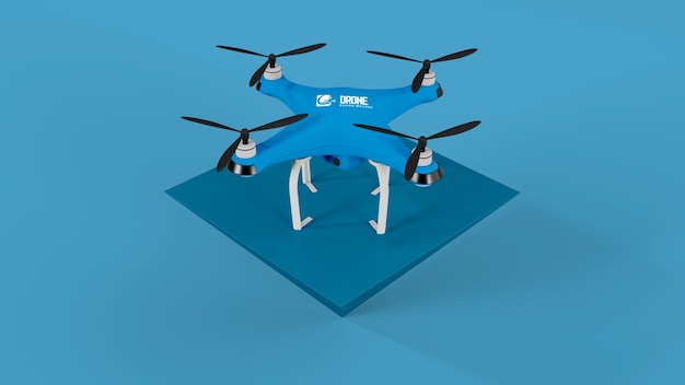 Maquette de drone de transport aérien