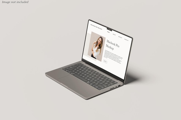 La maquette du Macbook Pro