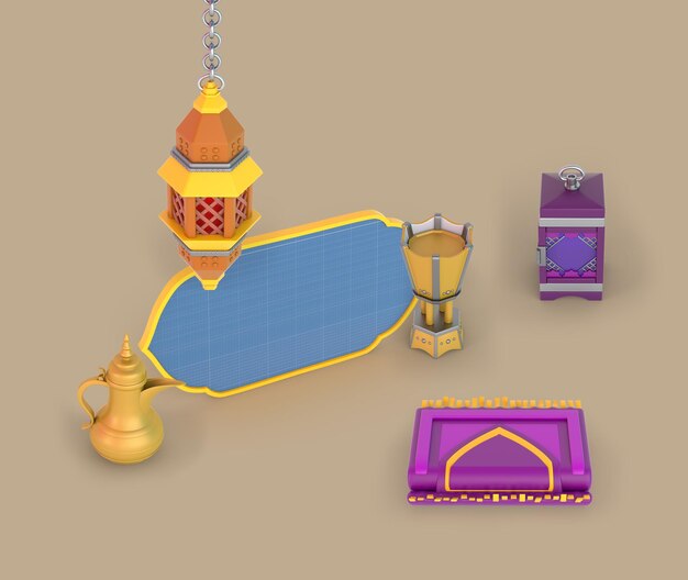 PSD maquette du ramadan