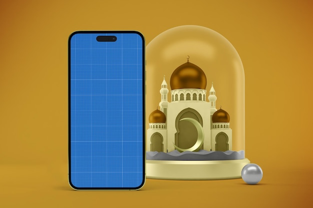 Maquette du téléphone 14 du Ramadan