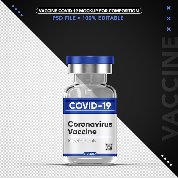 Maquette Du Vaccin Covid 19 Pour La Composition