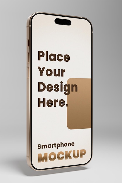 Maquette d'écran de téléphone