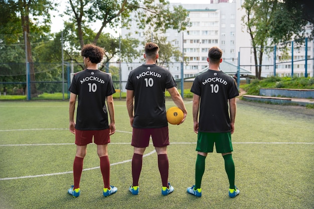 PSD maquette de l'équipe de football masculine