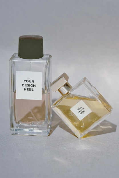 Maquette D'étiquette De Parfum